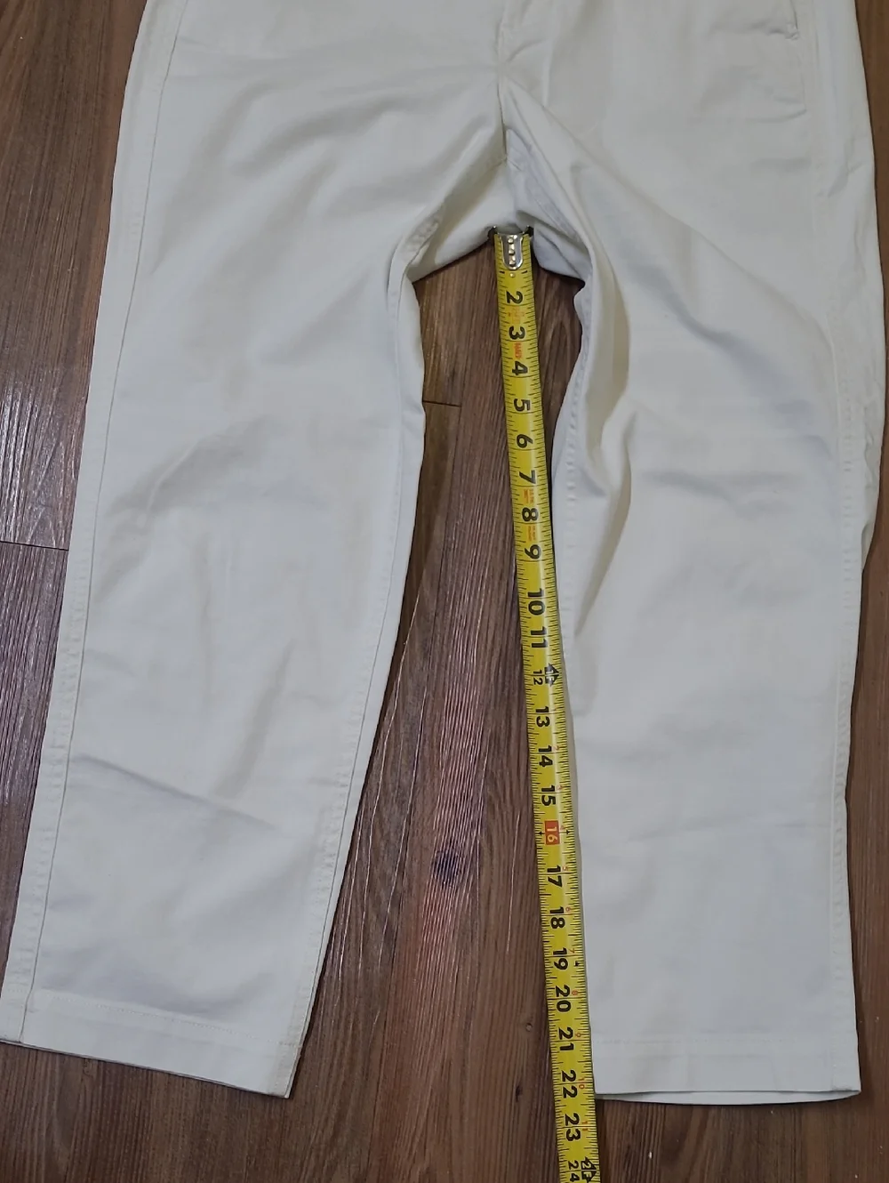 J.‎ Crew women,s's Cream Chino Pants for women,s size 10p new.